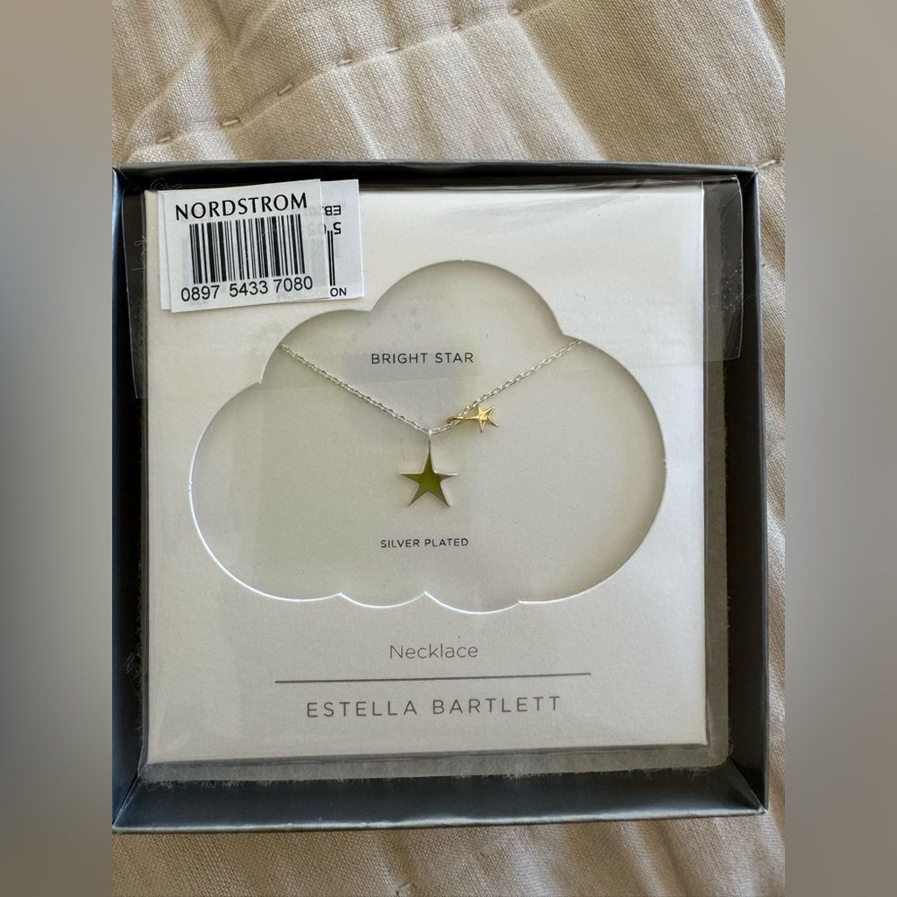 NWT Estella Bartlett Bright Star Necklace